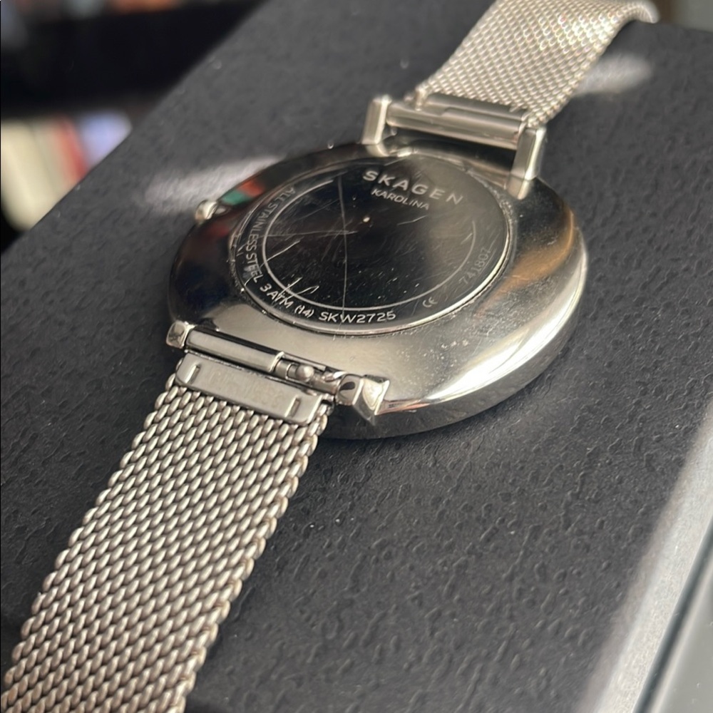 Skagen Karolina Blue Dial Ladies Watch SKW2725 - Picture 8 of 11